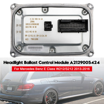 Mercedes Benz W212/S212 A2129005424 Headlight Ballast Control Module