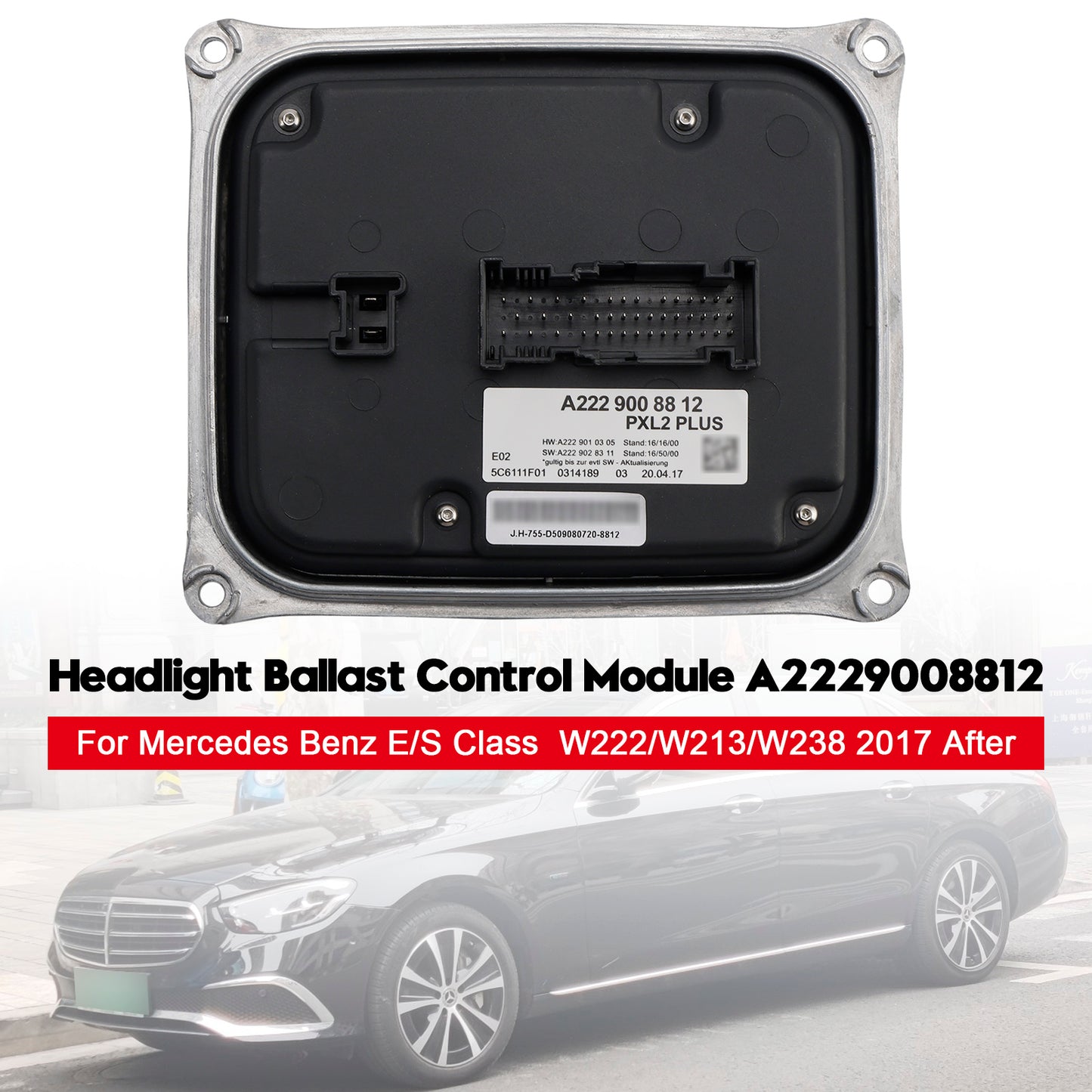 Headlight Ballast Control Module Mercedes Benz W222/W213/W238 A2229008812