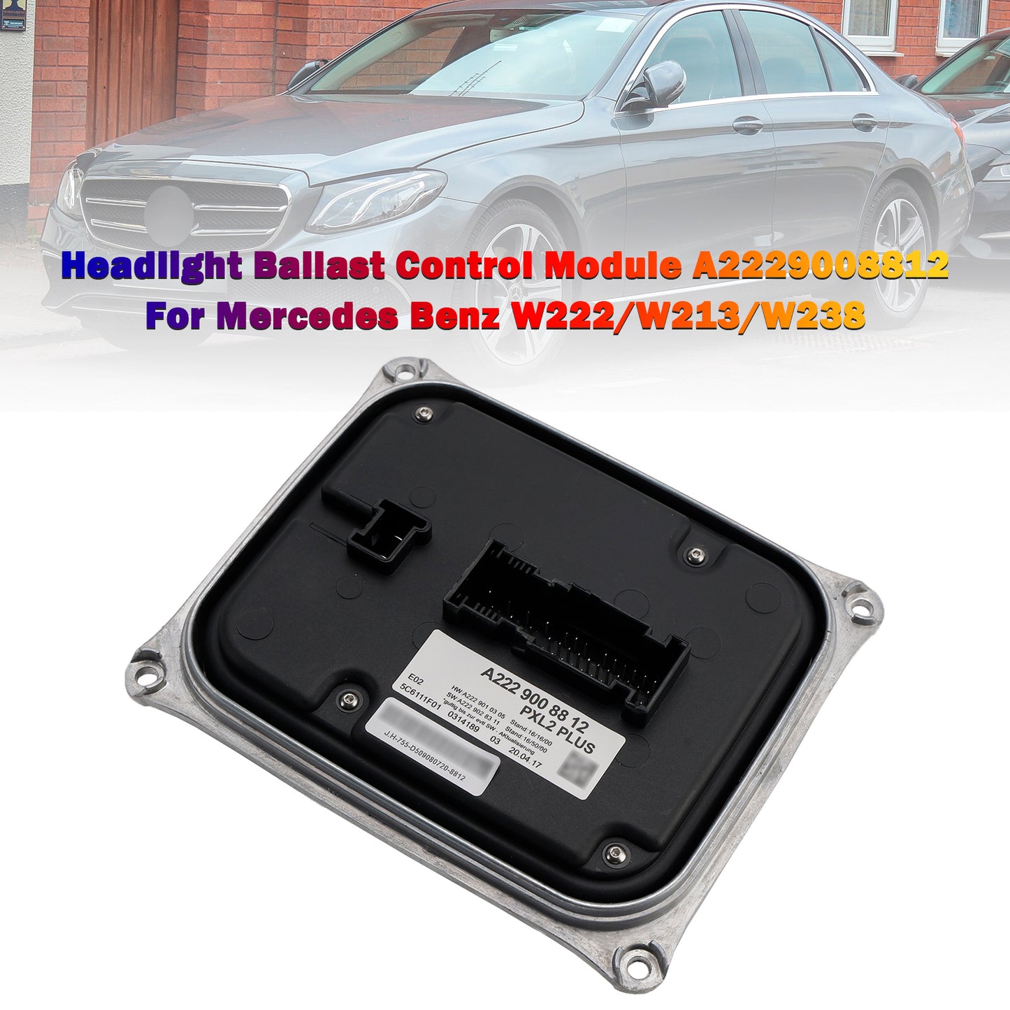 Headlight Ballast Control Module Mercedes Benz W222/W213/W238 A2229008812
