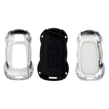 Lexus ES260h/RX350h/LS500h/NX260/UX260 Leather Alloy Zinc Car Key Silvery Case Cover
