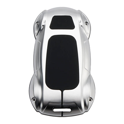 Lexus ES260h/RX350h/LS500h/NX260/UX260 Leather Alloy Zinc Car Key Silvery Case Cover