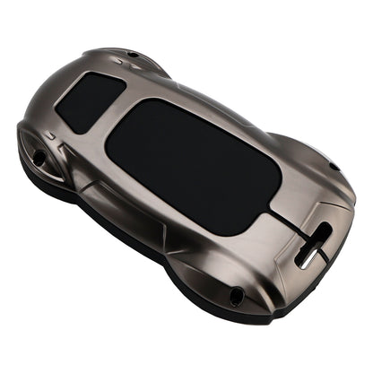 Lexus ES260h/RX350h/LS500h/NX260/UX260 Leather Alloy Zinc Car Key Gray Case Cover