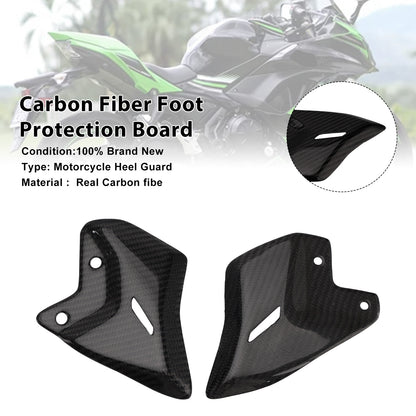 2017-2025 Kawasaki Ninja650 Z650 Real Carbon Fiber Foot Board