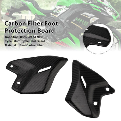 2017-2025 Kawasaki Ninja650 Z650 Real Carbon Fiber Foot Board