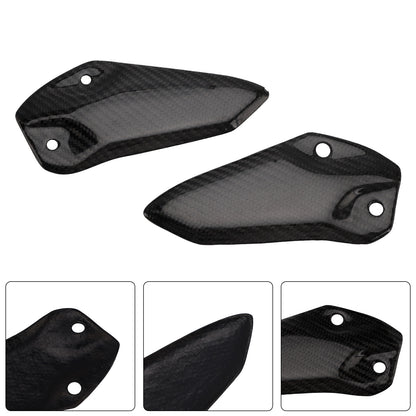 all years Kawasaki ZX-4R ZX-4RR ZX-25R Real Carbon Fiber Foot Protection Board