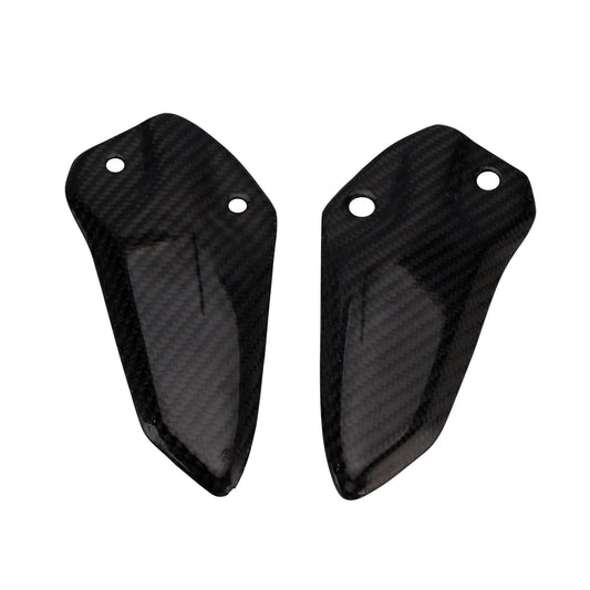 all years Kawasaki ZX-4R ZX-4RR ZX-25R Real Carbon Fiber Foot Protection Board