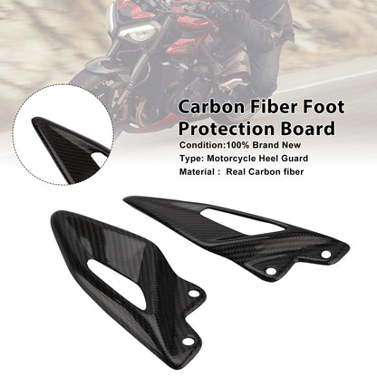 2016-2022 Triumph Street Triple 765 RS Real Carbon Fiber Foot Protection Board