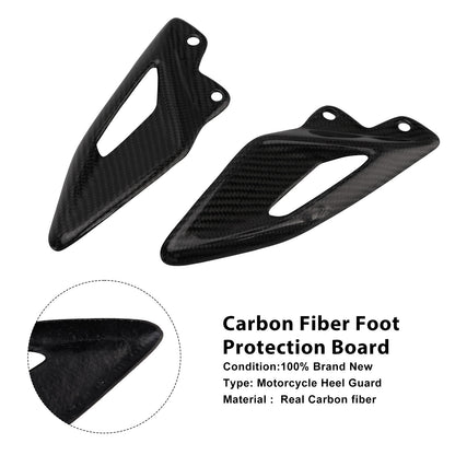 2016-2022 Triumph Street Triple 765 RS Real Carbon Fiber Foot Protection Board