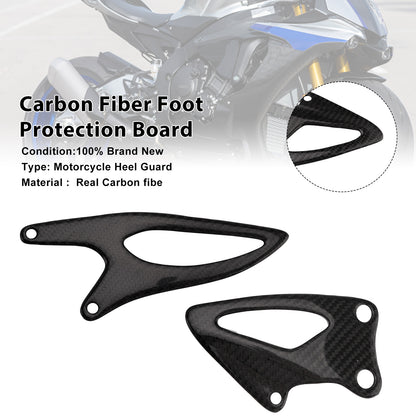 2020-2025 Yamaha YZF-R1 R1M Real Carbon Fiber Foot Protection Board