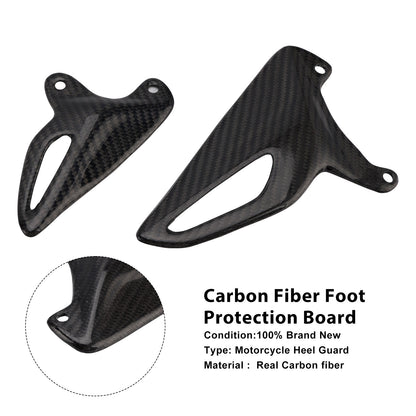 2018-2025 Ducati Panigale V4 V4S V4R V2 Real Carbon Fiber Foot Board