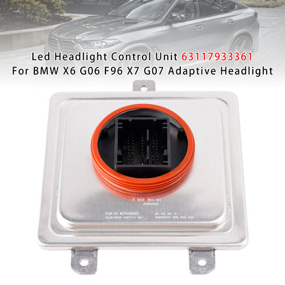BMW X6 G06 63117933361 Led Headlight Control Unit
