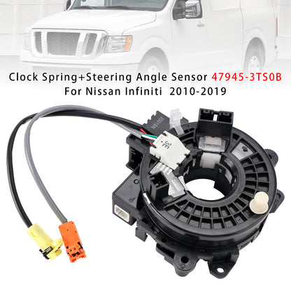 2013-2017 Nissan Quest 47945-3TS0B Clock Spring+Steering Angle Sensor