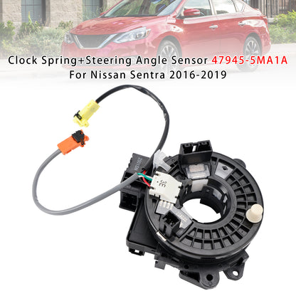 2016-2019 Nissan Sentra 47945-5MA1A Clock Spring+Steering Angle Sensor