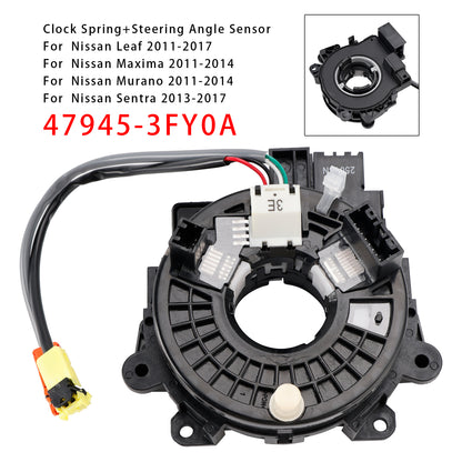 2011-2017 47945-3FY0A Clock Spring+Steering Angle Sensor