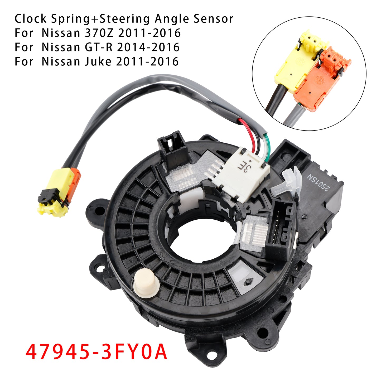 2011-2017 47945-3FY0A Clock Spring+Steering Angle Sensor