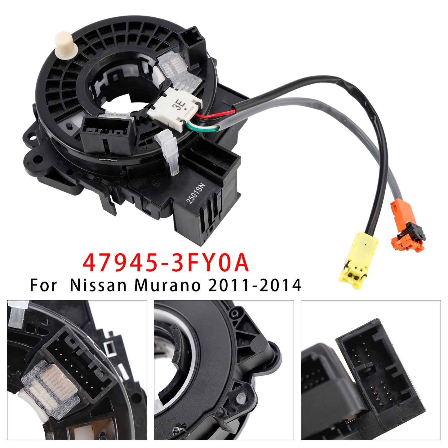 2011-2017 47945-3FY0A Clock Spring+Steering Angle Sensor