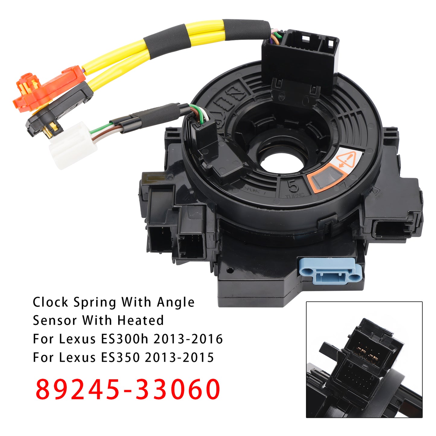 2013-2016 Lexus ES350 ES300h 89245-33060 Clock Spring With Angle Sensor With Heated
