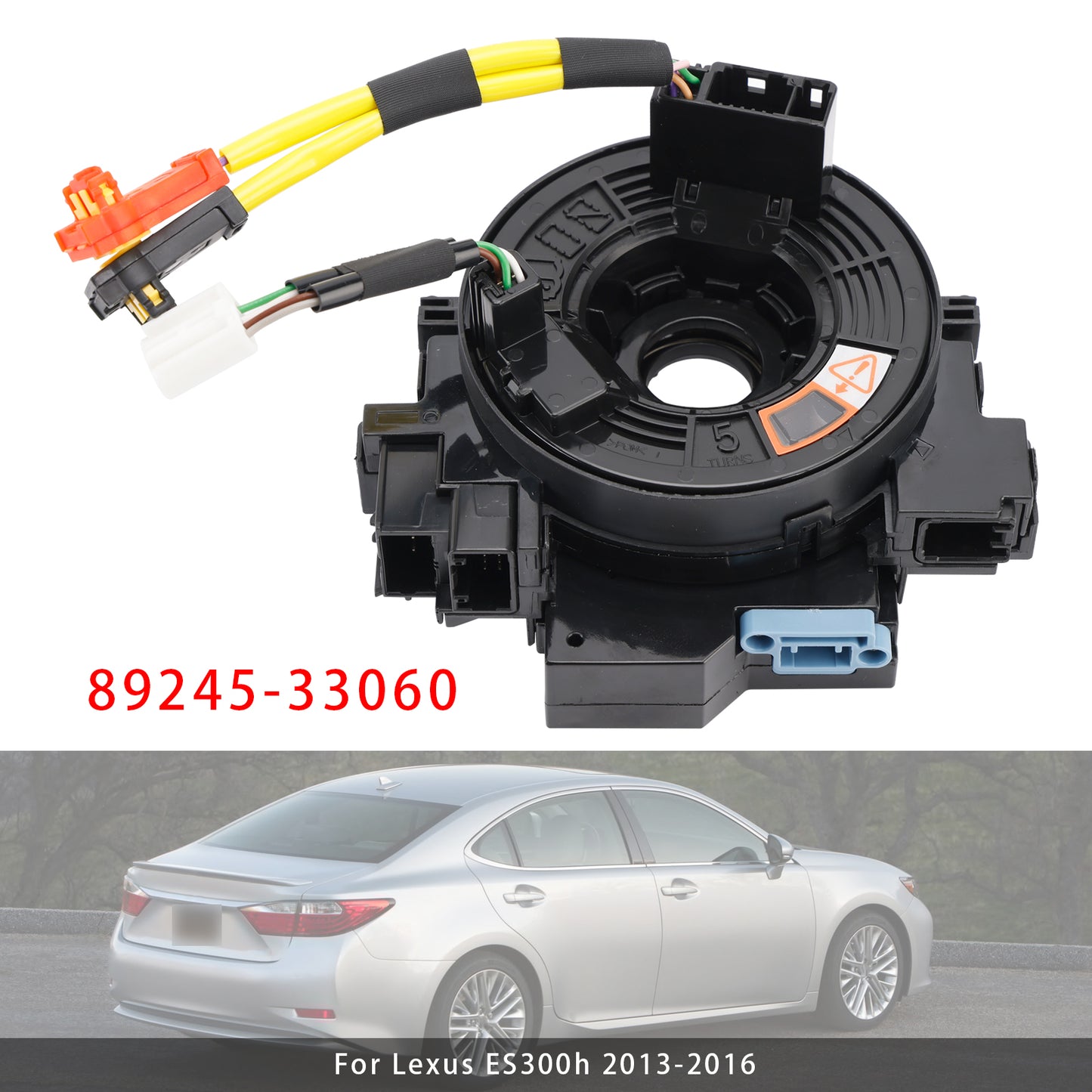 2013-2016 Lexus ES350 ES300h 89245-33060 Clock Spring With Angle Sensor With Heated