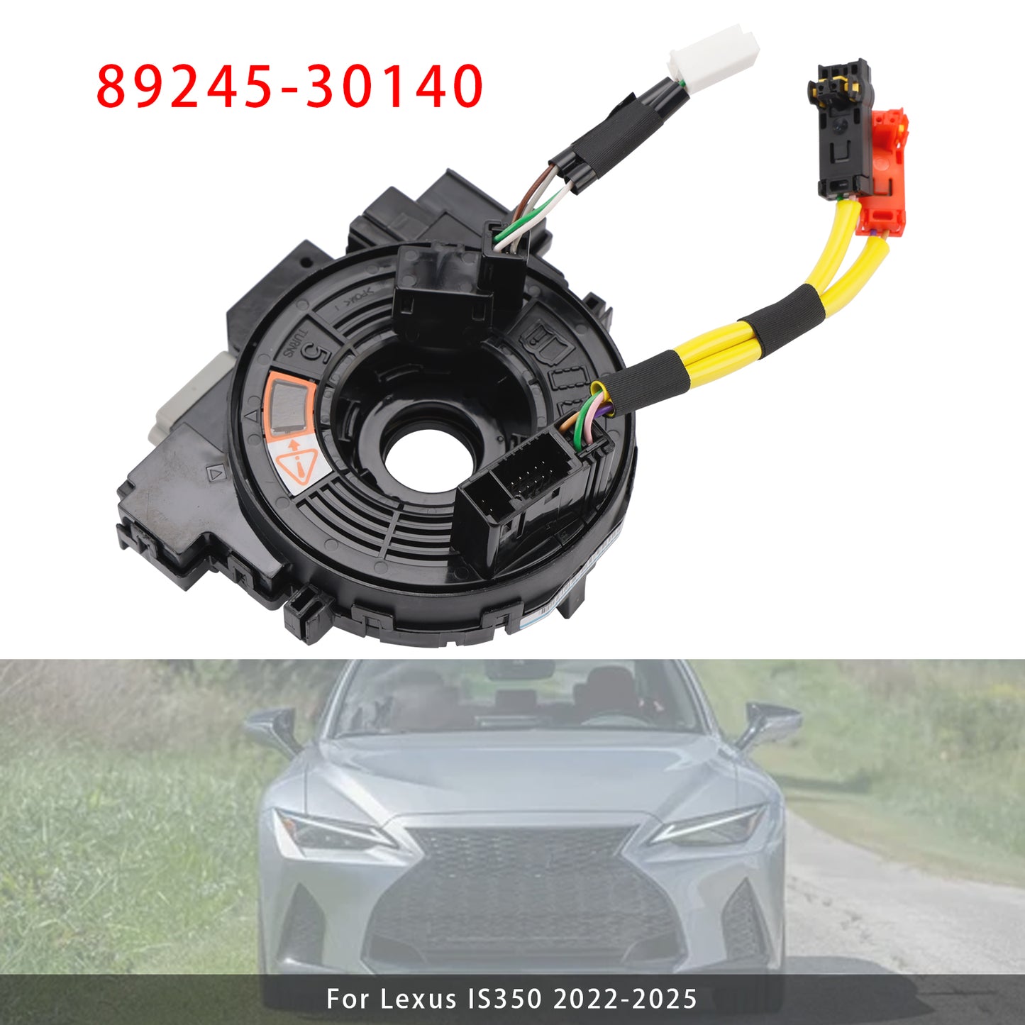 2022-2025 Lexus IS350 89245-30140 Clock Spring With Angle Sensor