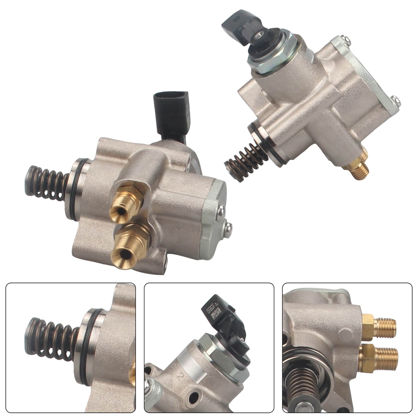 2007-2010 Audi A6 4.2L V8 A/T Quattro Base Sedan 079127025AC 2PCS High Pressure Fuel Pump