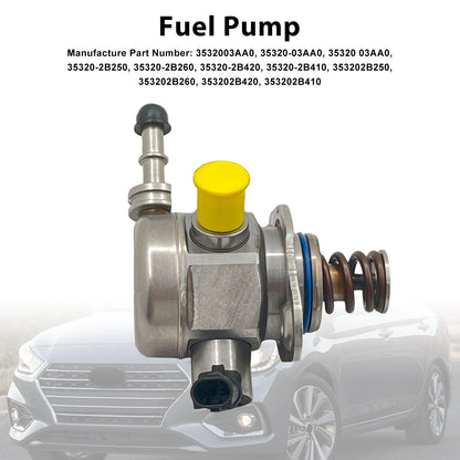 2018-2022 17-20 Fit HYUNDAI Fit KIA 1.6L 35320-2B250 High Pressure Fuel Pump