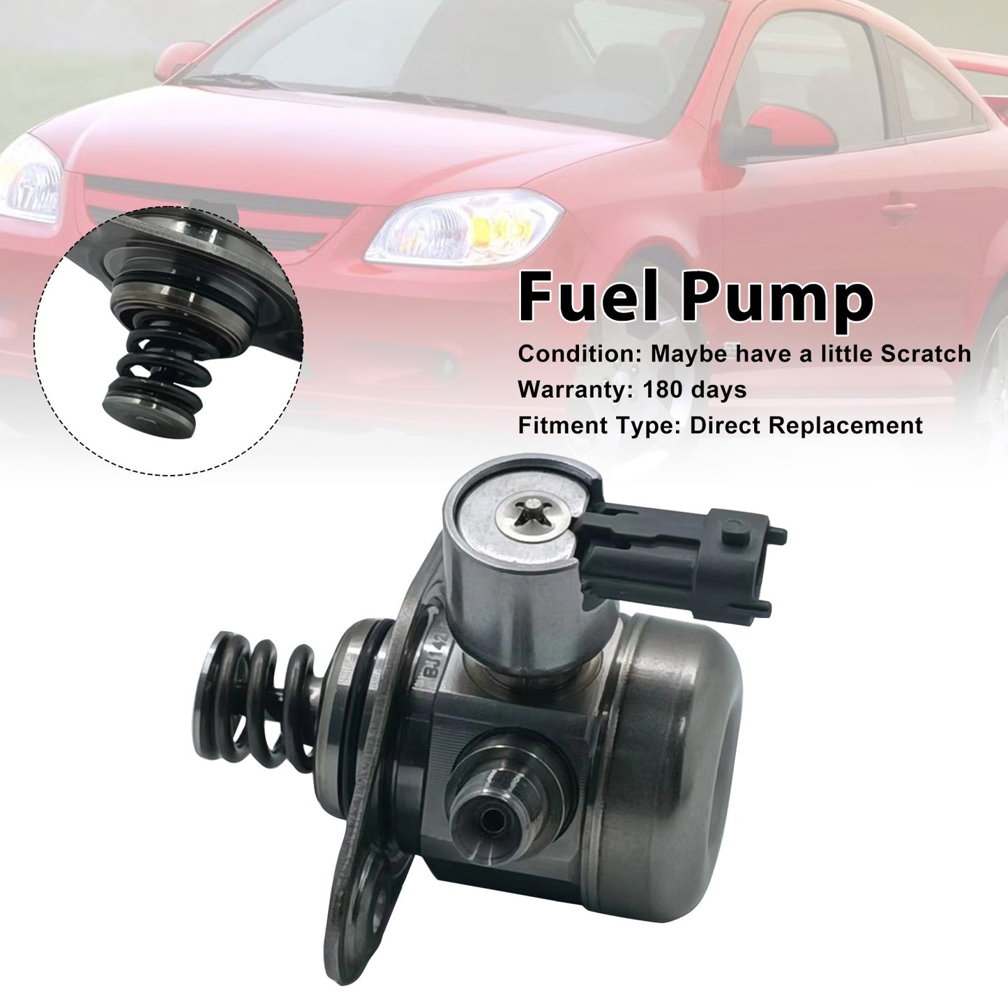 2011 Saab 9-5 2.0L 12658478 High Pressure Fuel Pump