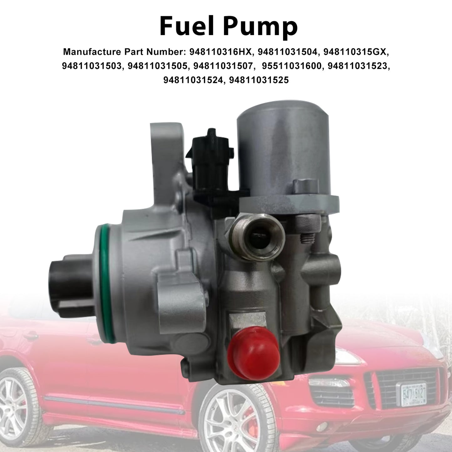 2008-2012 Porsche Cayenne S 948110316HX High Pressure Fuel Pump
