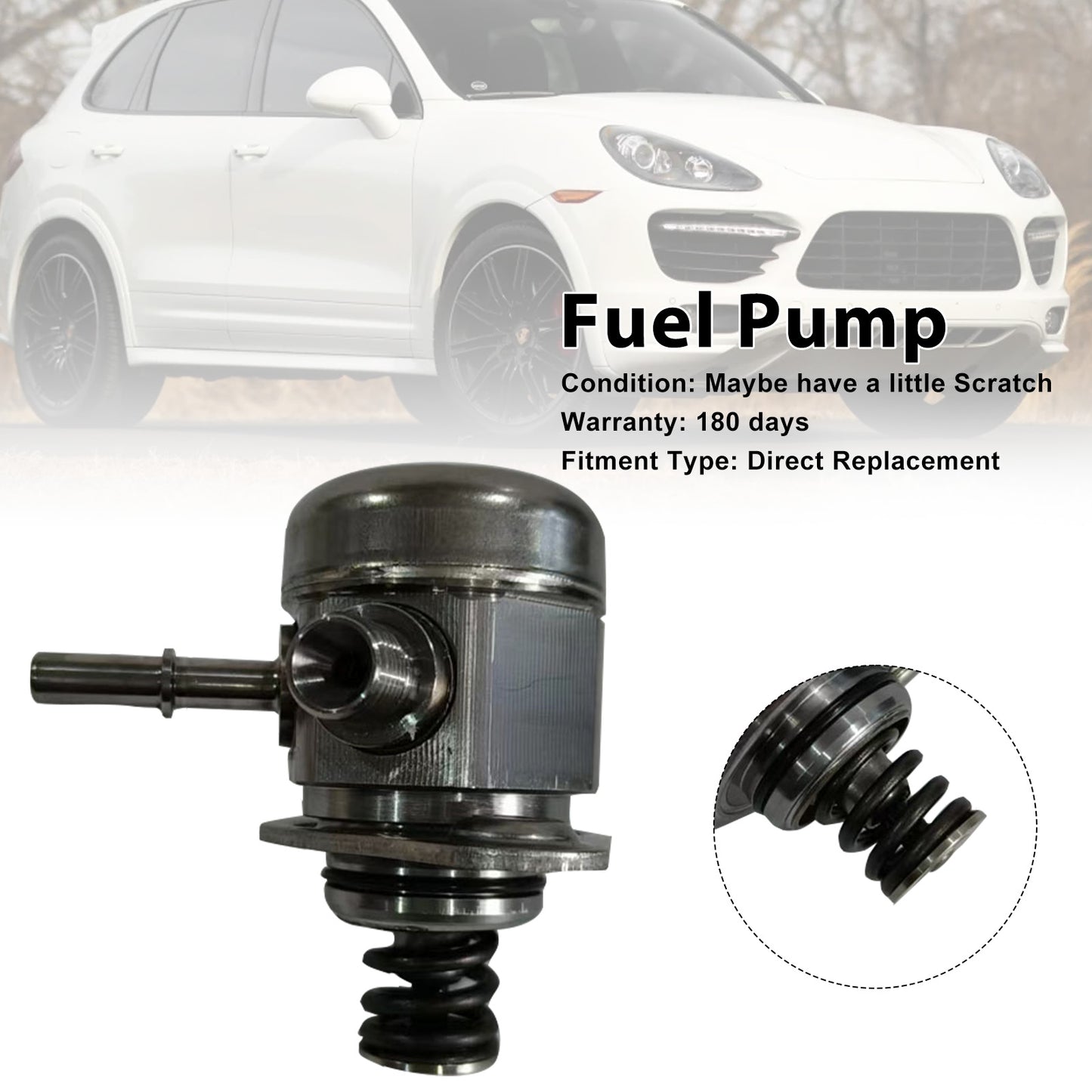 2014/02-2018/09 Porsche Macan (95B) S 94611031560 High Pressure Fuel Pump