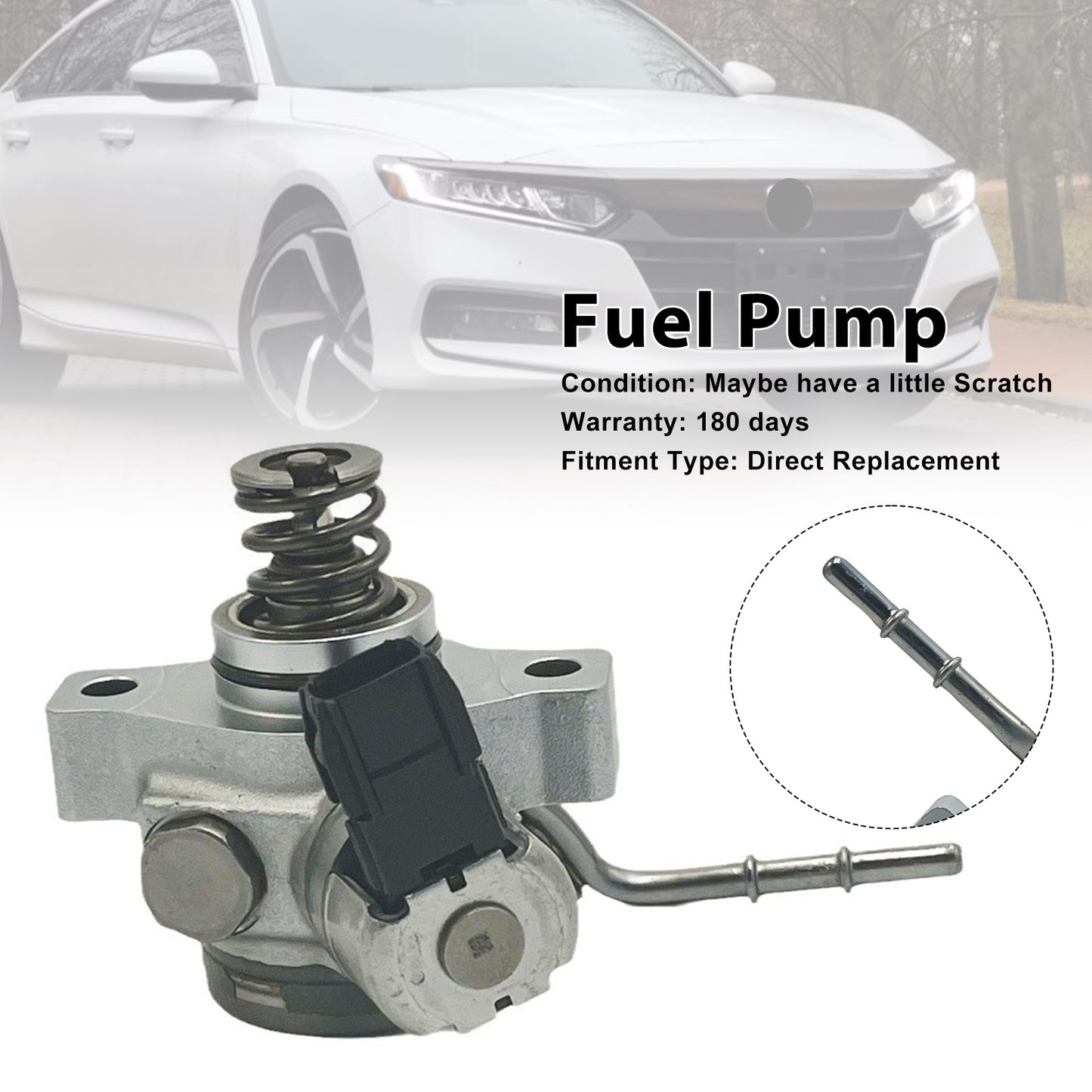 High Pressure Fuel Pump 16790-5PC-H01 Fit Honda Accord CR-V 2017-2021 296100-06
