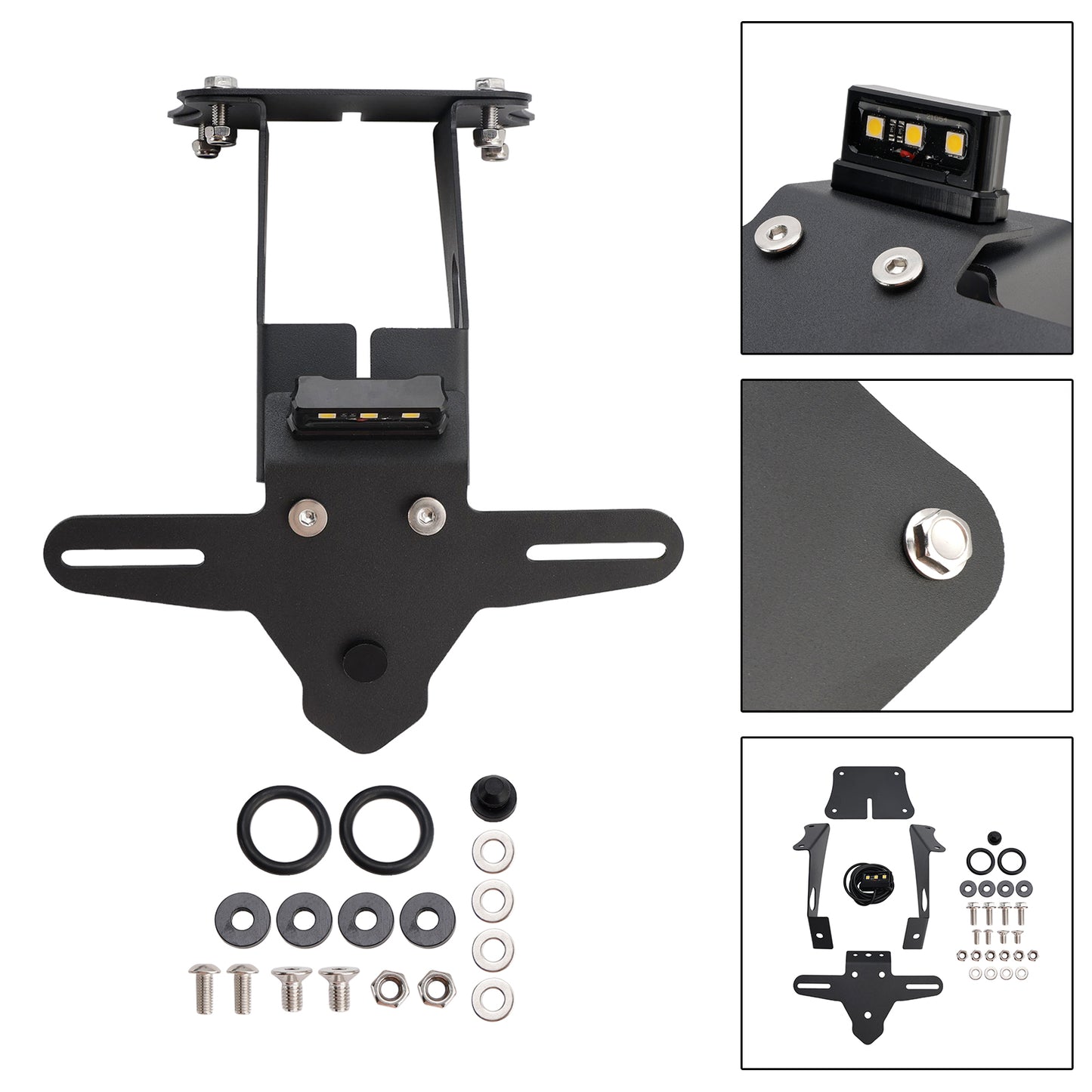 2019-2025 Yamaha YZF-R25 License Plate Holder Frame Bracket