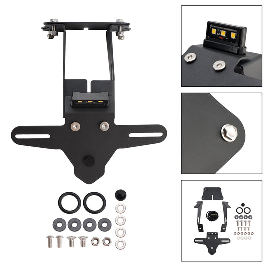 19-25 Yamaha YZF-R25 YZF-R3 MT-25 MT-03 License Plate Holder Frame Bracket fit