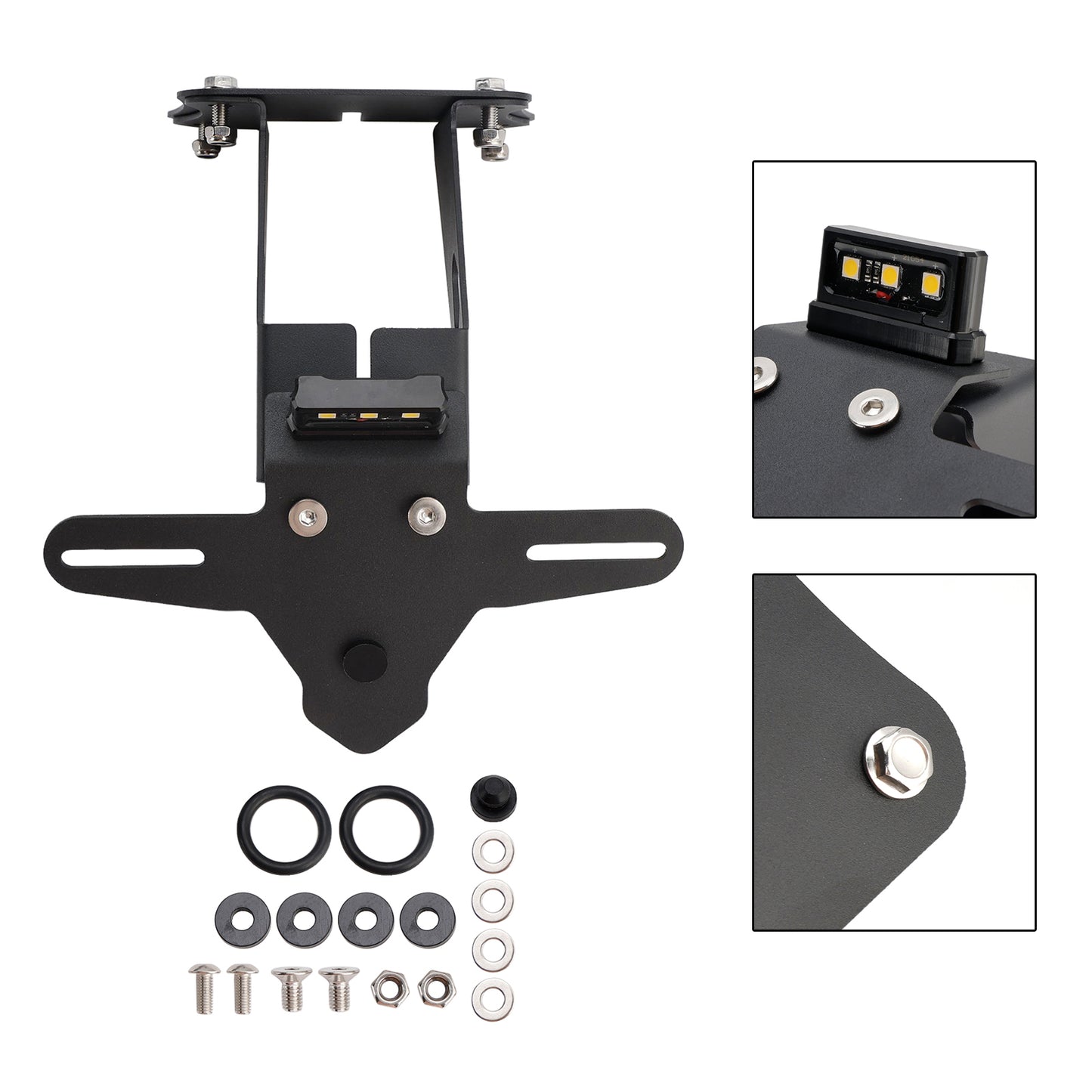 2019-2025 Yamaha YZF-R25 License Plate Holder Frame Bracket