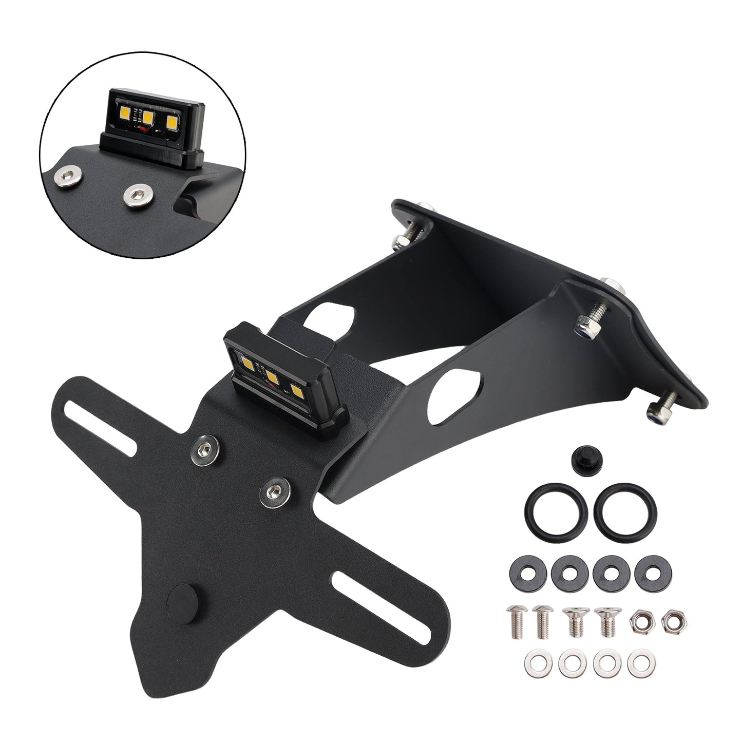 2019-2025 Yamaha YZF-R25 License Plate Holder Frame Bracket