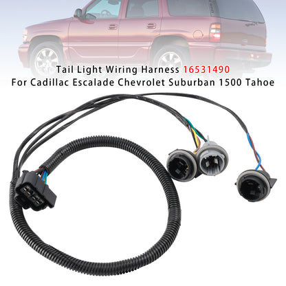 2000-2006 GMC YUKON XL 2500 16531490 Tail Light Wiring Harness