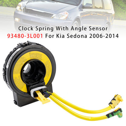 2006-2014 Kia Sedona 93480-3L001 Clock Spring With Angle Sensor