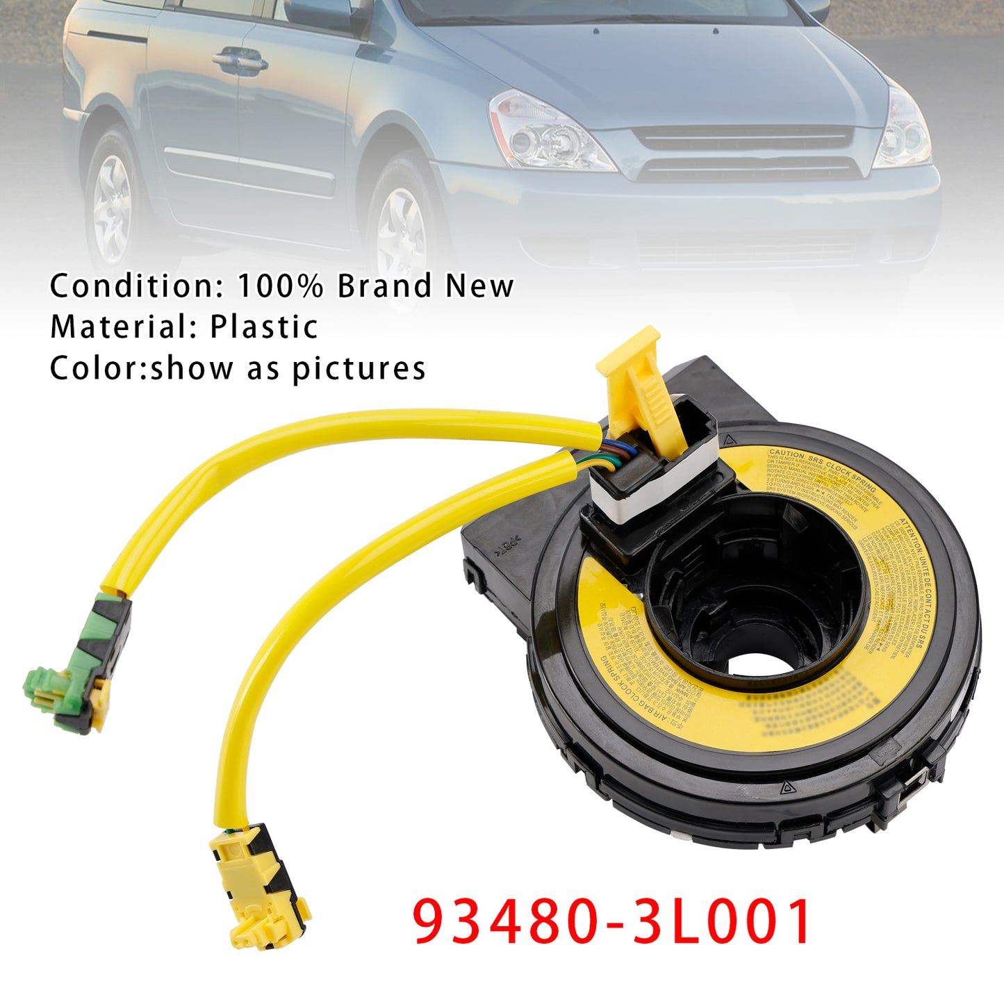 2006-2014 Kia Sedona 93480-3L001 Clock Spring With Angle Sensor