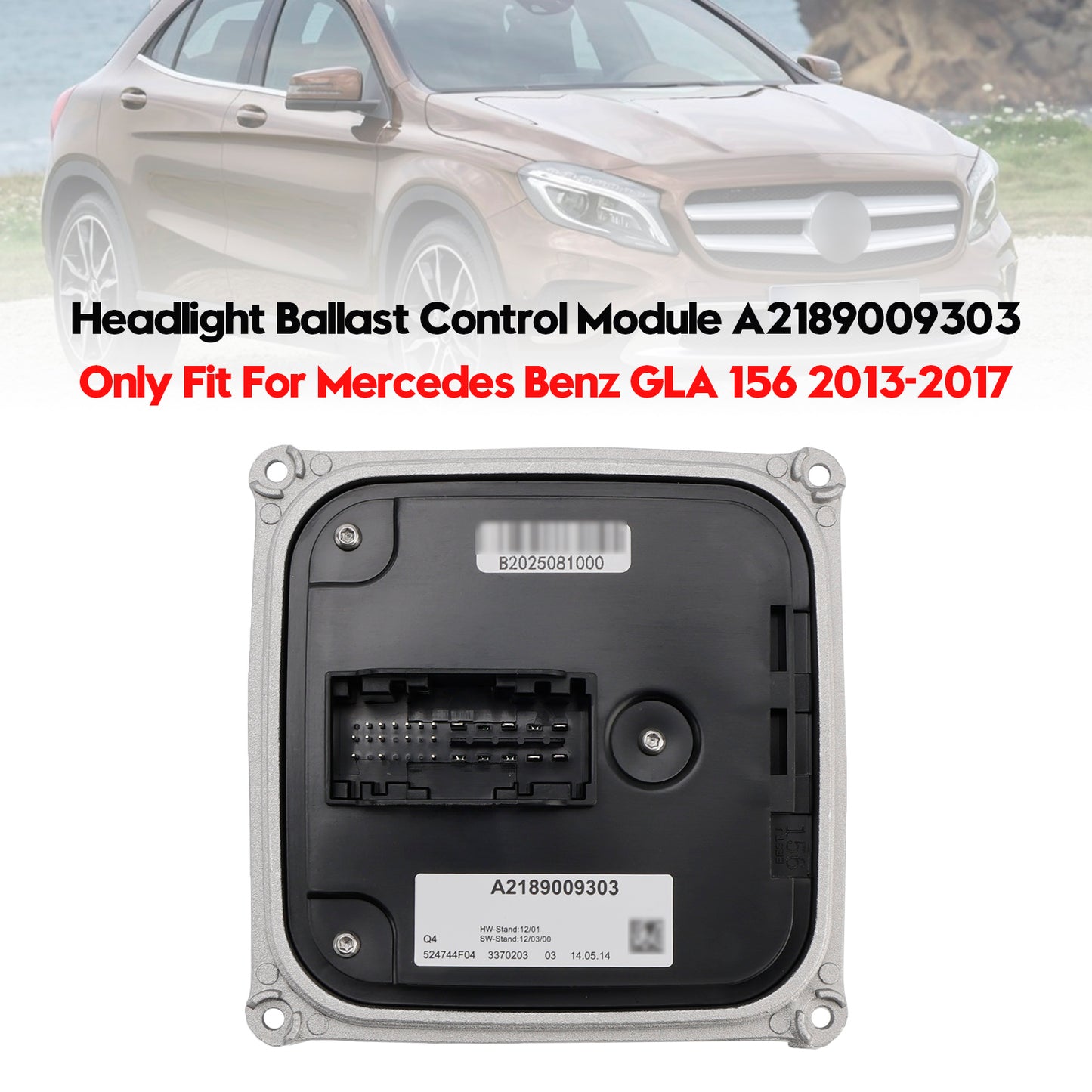 2013-2017 Mercedes Benz GLA 156 A2189009303 Headlight Ballast Control Module