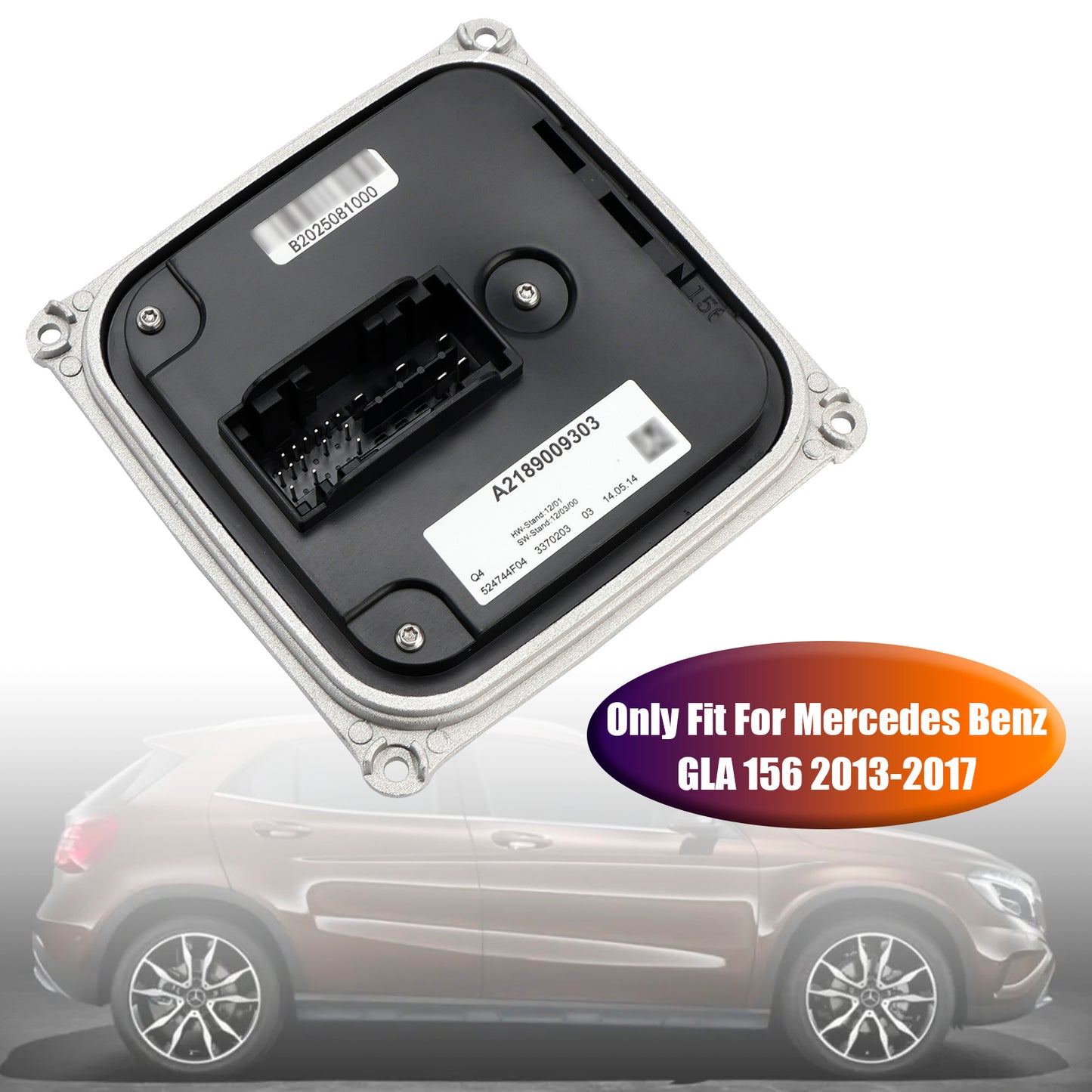 2013-2017 Mercedes Benz GLA 156 A2189009303 Headlight Ballast Control Module