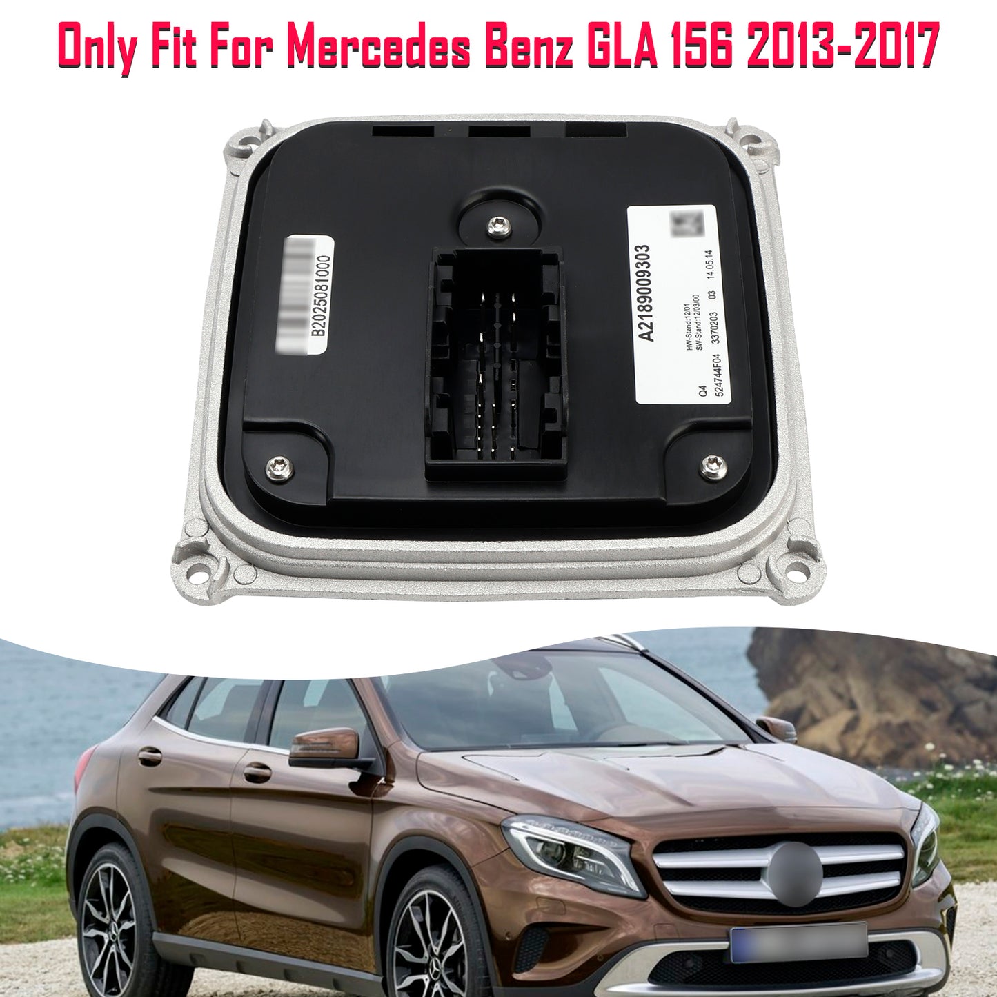 2013-2017 Mercedes Benz GLA 156 A2189009303 Headlight Ballast Control Module