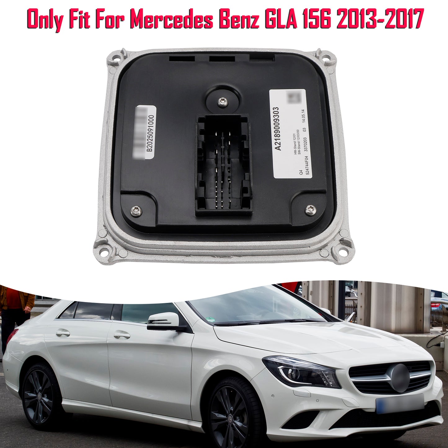 Mercedes Benz A176/CLA117 A2189009303 Headlight Ballast Control Module