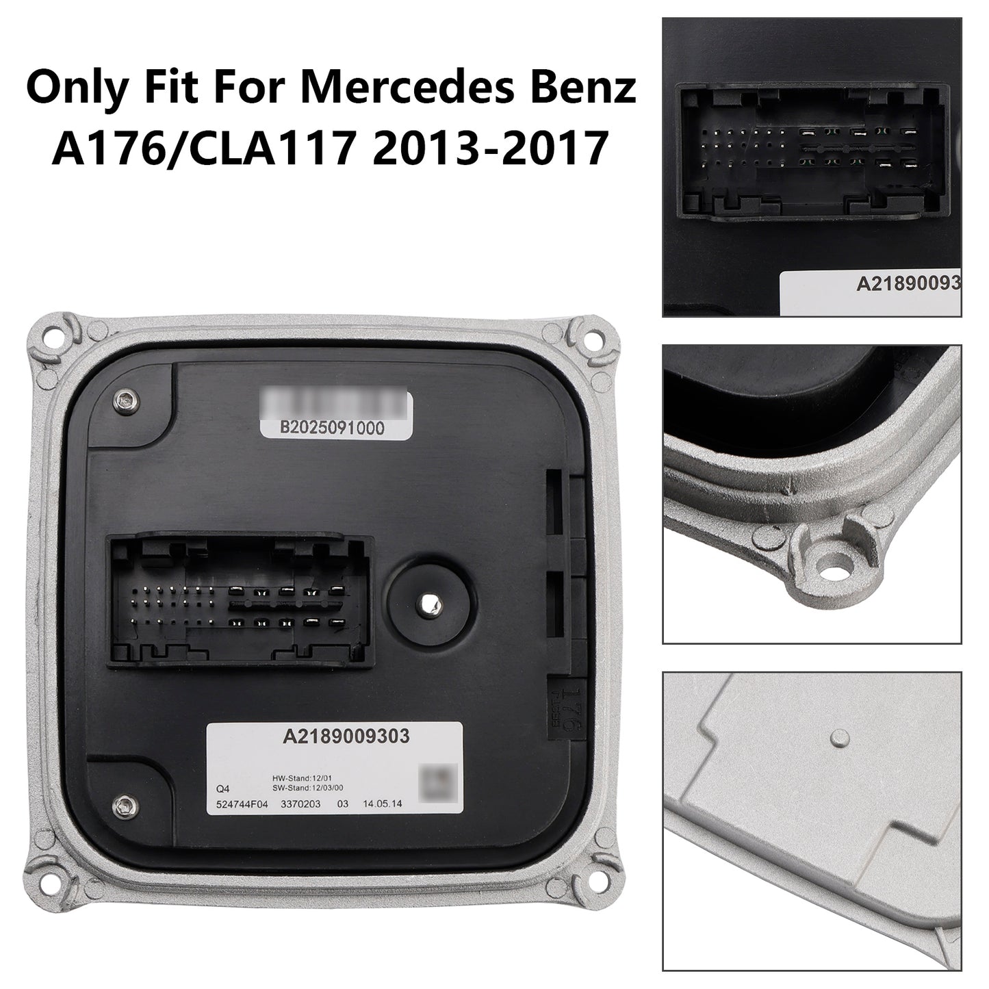 Mercedes Benz A176/CLA117 A2189009303 Headlight Ballast Control Module