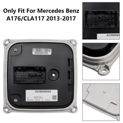 Mercedes Benz A176/CLA117 A2189009303 Headlight Ballast Control Module