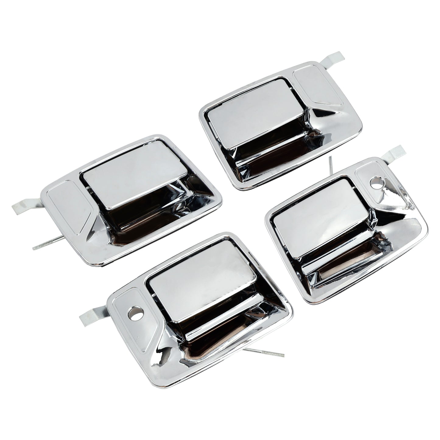 2000-2013 Ford F-750 7C3Z2522406AA 4Pcs Chrome Exterior Door Handle Set