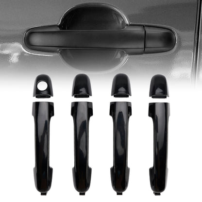 2009.04~2012.06 Hyundai i20 5 Door Hatch PB Series 1 82651-1J000 4Pcs Front/Rear Left Right Outer Door Handle