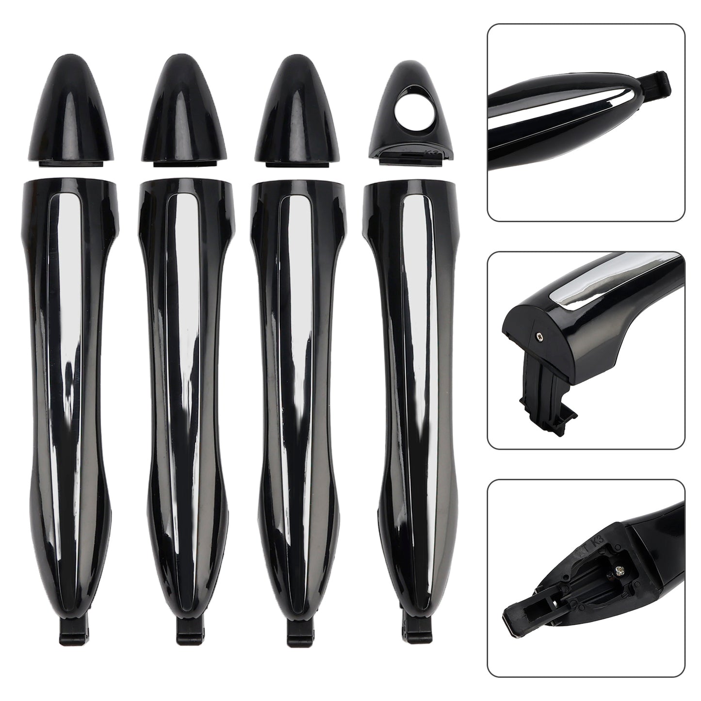 2014-2018 Kia Forte 4Pcs Exterior Door Handle Set