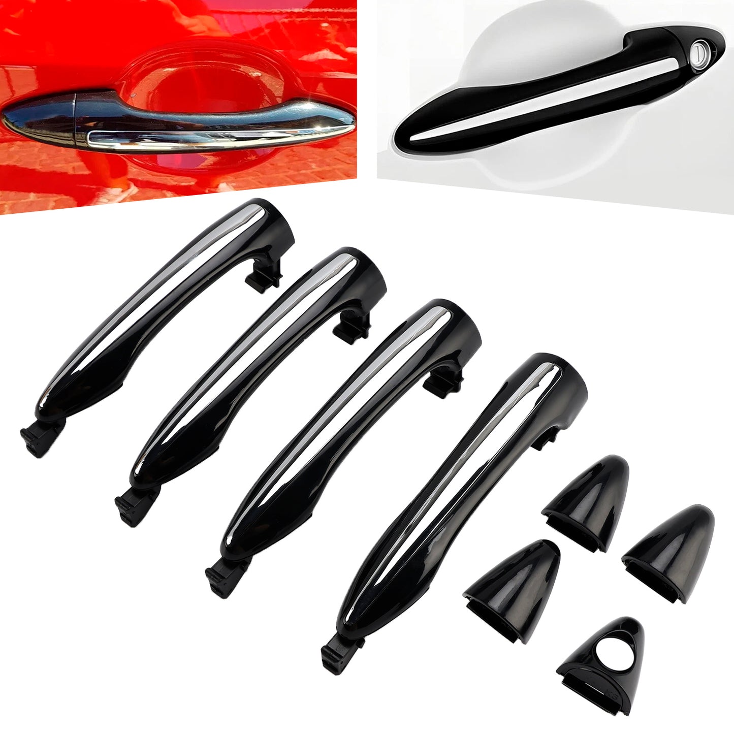 2014-2018 Kia Forte 4Pcs Exterior Door Handle Set