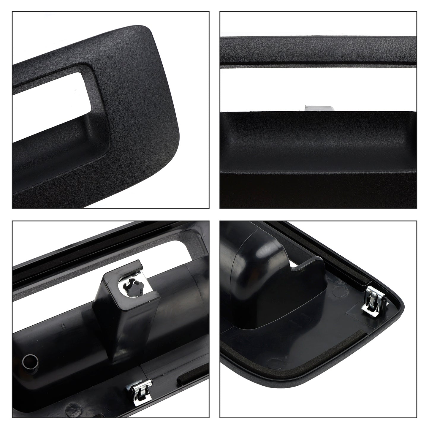 2007-2013 Chevrolet Silverado 1500 Tailgate Handle Set of 2 Exterior Black