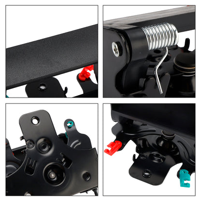 2007-2013 Chevrolet Silverado 1500 Tailgate Handle Set of 2 Exterior Black