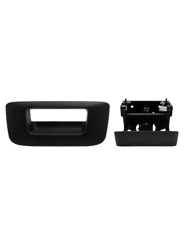 2007-2013 Chevrolet Silverado 1500 Tailgate Handle Set of 2 Exterior Black