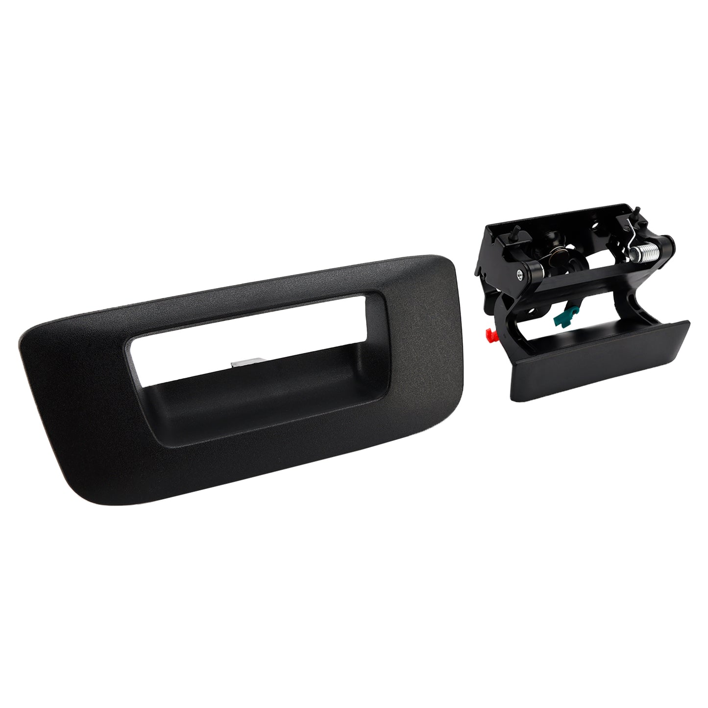 2007-2013 Chevrolet Silverado 1500 Tailgate Handle Set of 2 Exterior Black